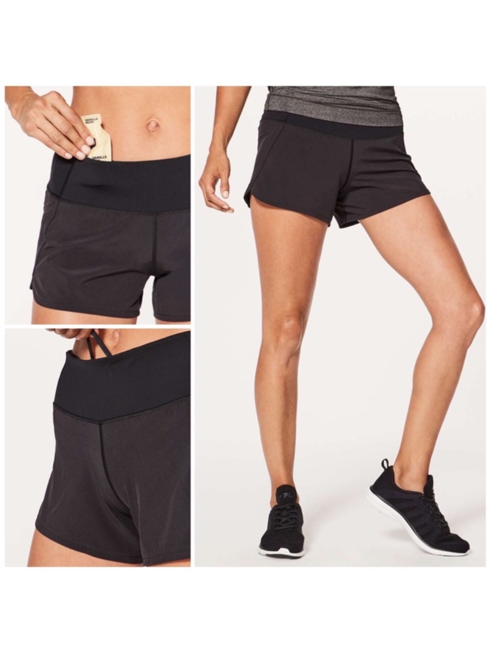 Lululemon Women’s Shorts Run Times
Short II 4" BLACK Lined Size 10 - Picture 2 of 16